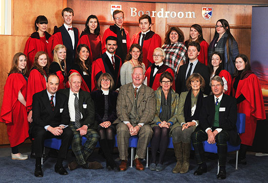 St Andrew's Stewart Bursars 2015/16