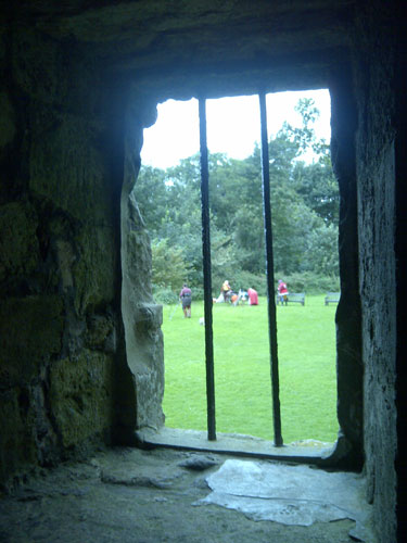 Loch Leven Castle window