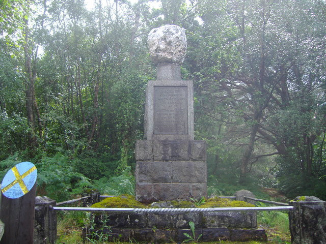 Monument to James of the Glen