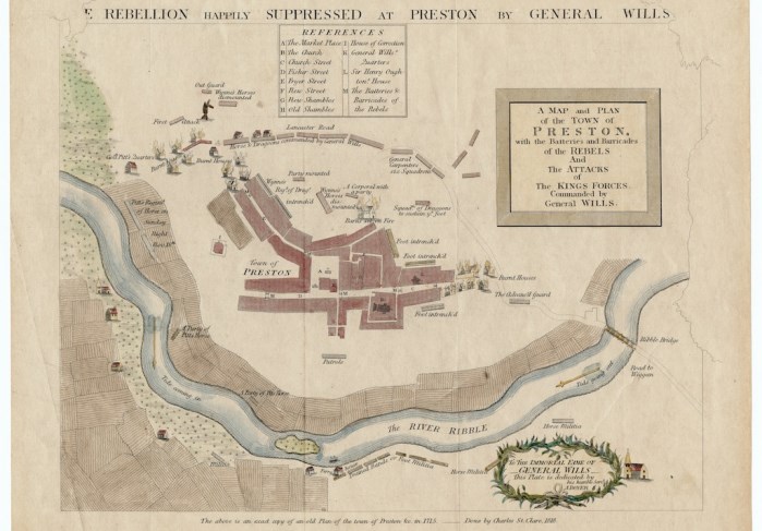 The Battle of Preston 1715