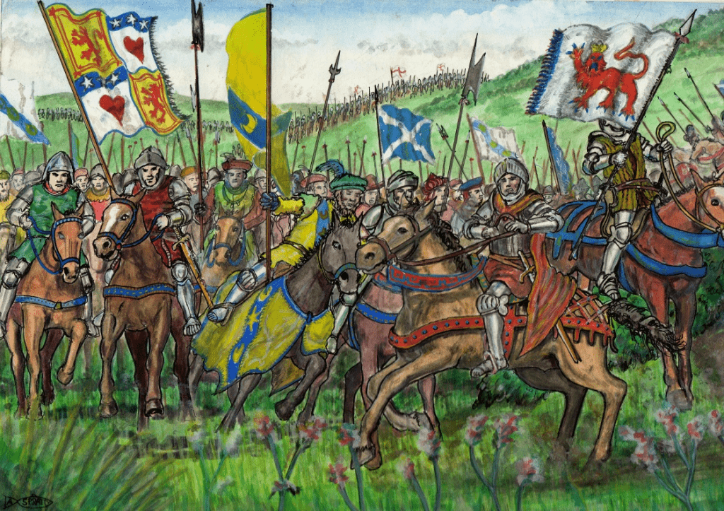 The Battle of Ancrum Moor