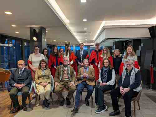 St Andrews Students and members of the Stewart Society Council