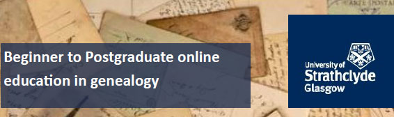 Geneology Advert Header